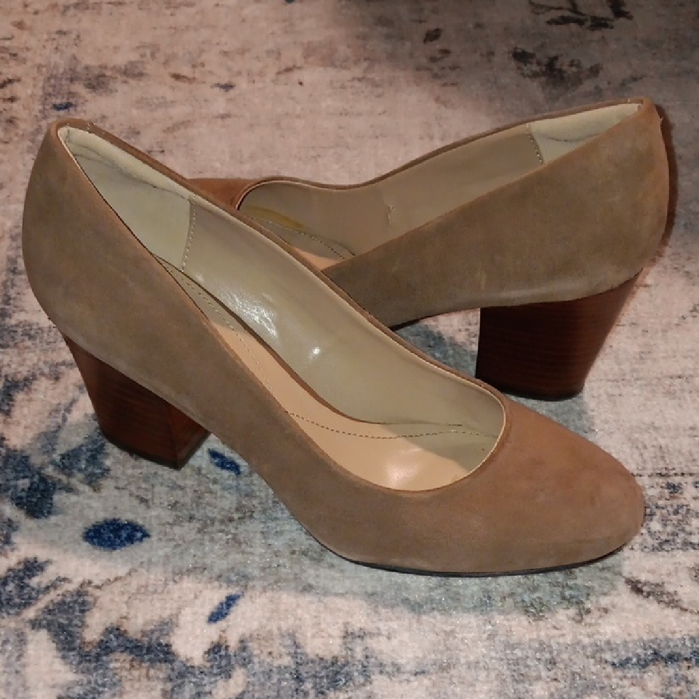 Tan Isola Heels
